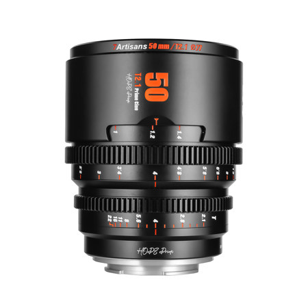 7Artisans Hope Series T2.1 Cinema Lens 50mm Black Fujifilm X