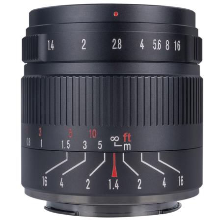 7artisans Photoelectric Mark II 55mm f/1.4 Lens for Sony E, Black