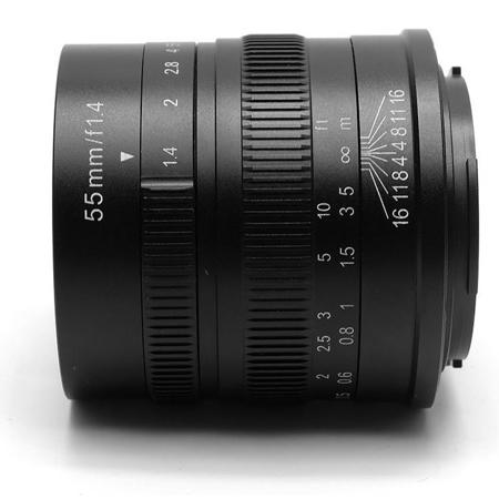 USED 7artisans Photoelectric 55mm f/1.4 Lens for Fujifilm X Mount