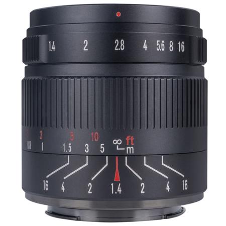7artisans Photoelectric Mark II 55mm f/1.4 Lens for MFT Mount, Black