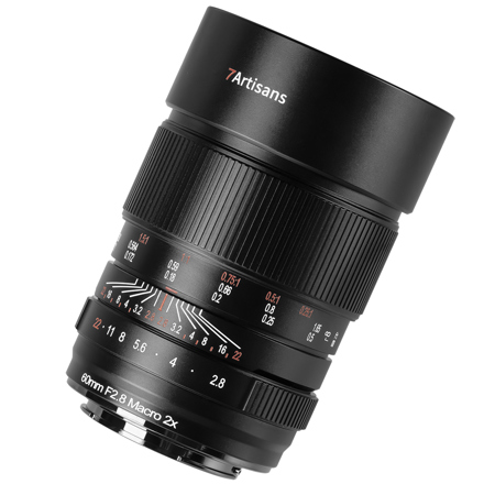 7artisans 60mm f/2.8 Macro 2x Lens for Canon EOS-R 60F28(2X)B-R