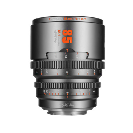 7Artisans Hope Series T2.1 Cinema Lens 85mm Titanium Sony E