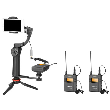 Saramonic UwMIC9 UHF Dual Lavalier Mic System, 2x TX9 Transmitter