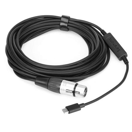 Saramonic 20' Microphone Interface Cable with Male USB-C to Female XLR Connector