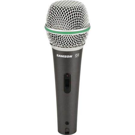 Samson Q4 Dynamic Supercardioid Handheld Microphone with On/Off Switch