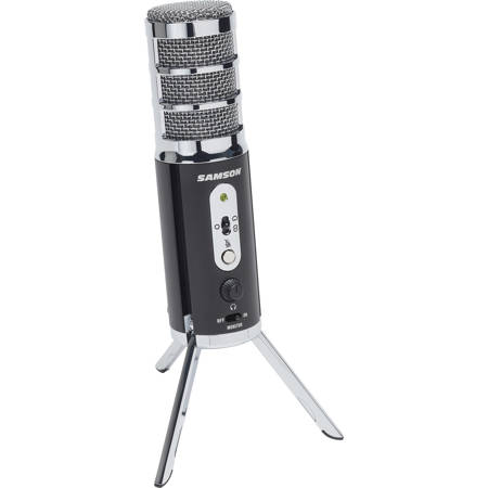 Samson Satellite USB/iOS Broadcast Microphone with Dual 16mm Condenser Capsules