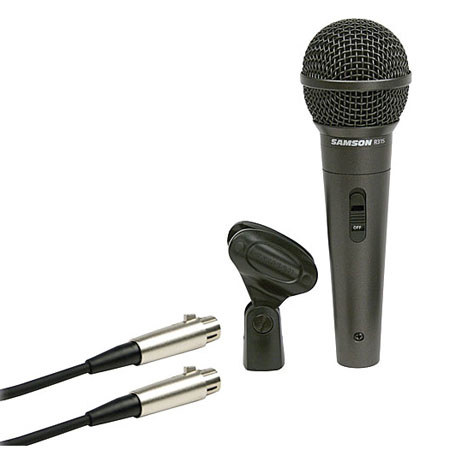 Samson R31S Dynamic Microphone with Stand Clip