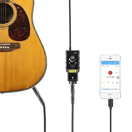 Saramonic Smartrig DI Professional Lightning Audio Interface with XLR & 1/4"