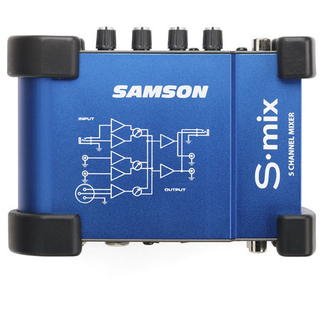 Samson S-Mix 5-Channel Mini Mixer
