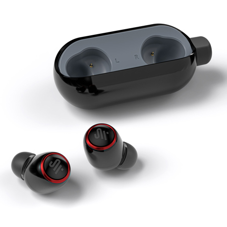 Saramonic SR-BH40-B Ultra-Compact True Wireless Stereo Earbuds, Black