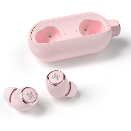 Saramonic SR-BH40-P Ultra-Compact True Wireless Stereo Earbuds, Pink