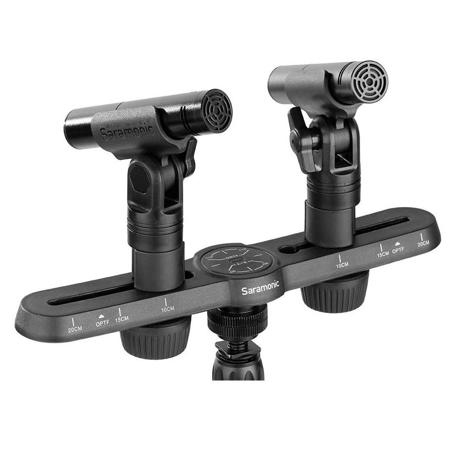 Saramonic SR-MSM500 Dual Adjustable Stereo Bar Microphone Mount