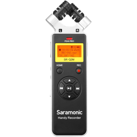 Saramonic SR-Q2M Handheld Audio Recorder with Stereo X/Y Condenser Microphones