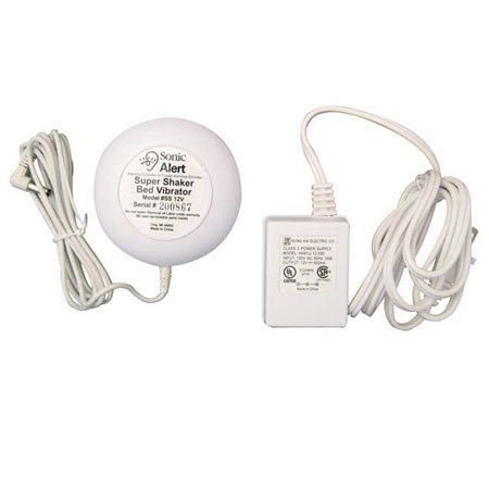 Sonic Alert Signaler with Super Shaker 120V Vibrator
