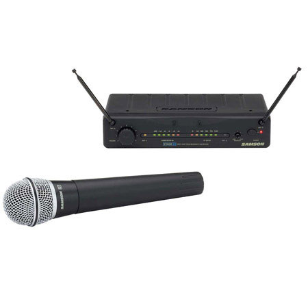 Samson Stage 55 Handheld Wireless Microphone System, SR55/ HT5, Ch 18-174.5 MHz
