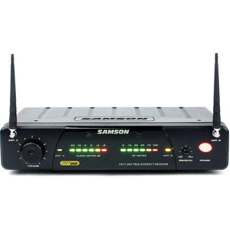 Samson CR77 Wireless Microphone Diversity Receiver, Frequency N2- 642.875 MHz