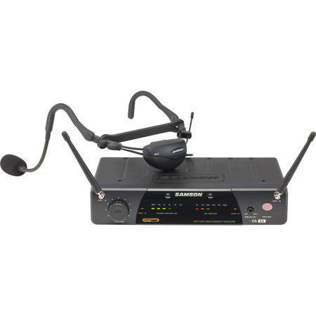 Samson AirLine 77 Wireless System, AH7-Qe Transmitter, CR77 Receiver, K6:480.475