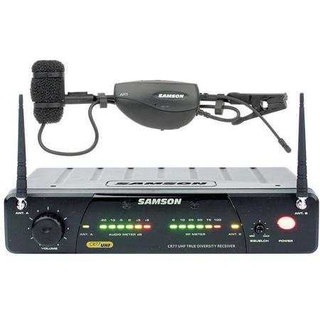 Samson AirLine 77 Wireless Wind Instrument Microphone System, N2- 642.875 MHz