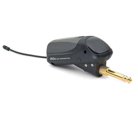Samson AG8 Guitar Transmitter for AirLine 88 Wireless System, D Band: 542-566MHz