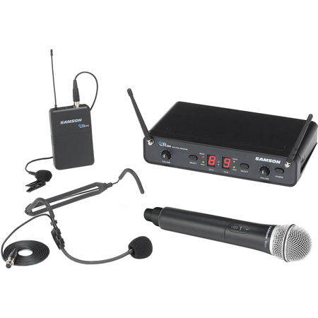 Samson Concert 288 Dual-Channel Wireless All-In-One System, I Band