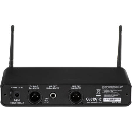 Samson Concert 288 Handheld Dual Channel UHF I-Band Wireless