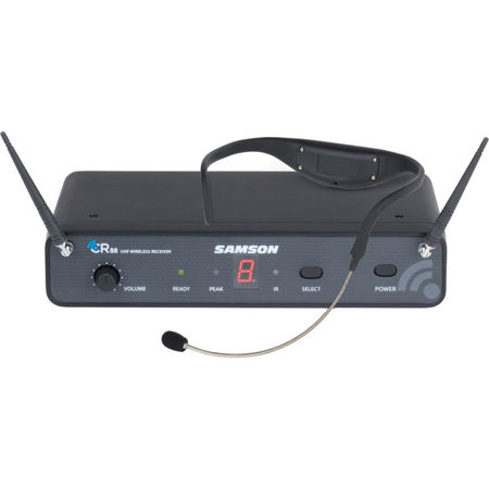 Samson AirLine 88 Headset 16 Channel UHF Wireless System, Band K: 470 494 MHz