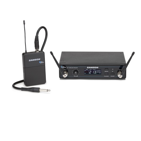 Samson Concert 99 Frequency-Agile UHF Wireless Guitar System, D:542-566MHz