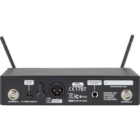 Samson CR99 Receiver for Concert 99 Wireless System, K: 470 - 494MHz