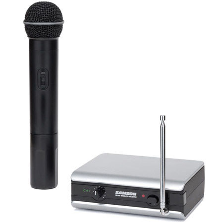 Samson Stage v166 Vocal Wireless System, HT6 Transmitter /SR166 Receiver, Ch 20
