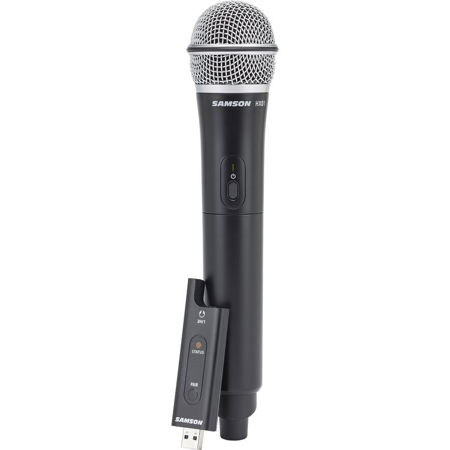 Samson Stage XPD2 USB Wireless System, HXD1 Handheld Transmitter with Q6 Mic