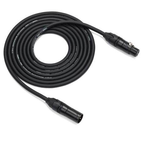 Samson Tourtek Pro 50' Microphone Cable, Standard Xlr-xlr Connector, 22 Awg, Gold Plug