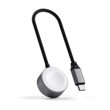 Satechi USB-C Magnetic Fast Charger to 7.5" USB-C Cable for Apple Watch