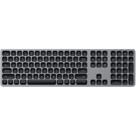 Satechi Aluminum Bluetooth Keyboard for Apple Mac, Space Gray