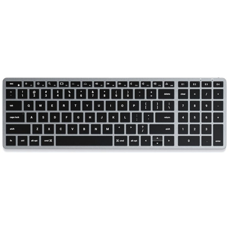 Satechi Slim X2 Bluetooth Backlit Compact Keyboard with Numeric Keypad