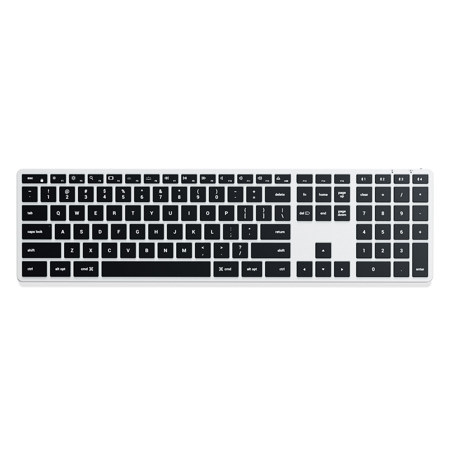 Satechi Slim X3 Bluetooth Backlit Keyboard, Silver