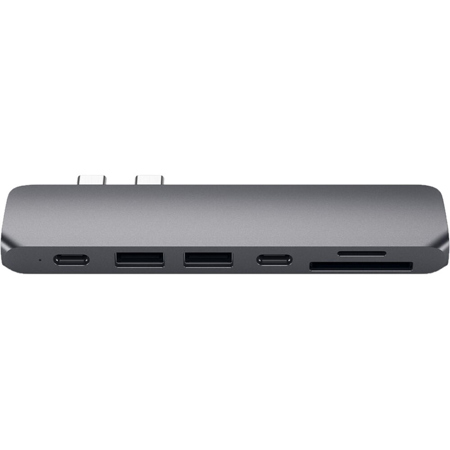 Satechi 7-In-1 Dual USB Type-C Pro Hub for Select MacBook Pro/Air