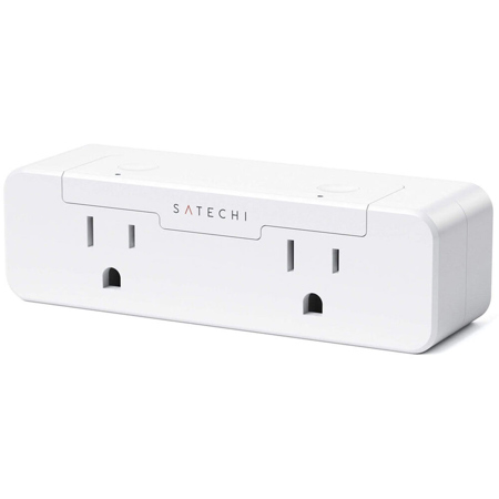 Satechi Dual Smart Outlet with Energy Monitoring
