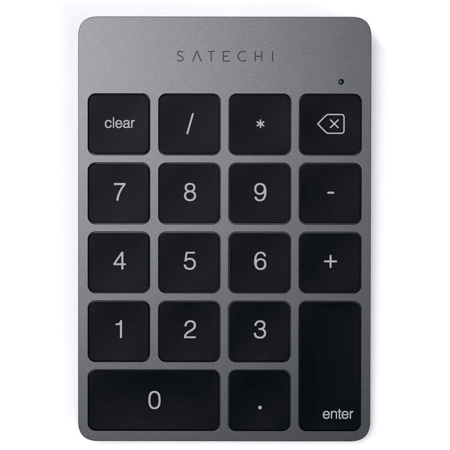 Satechi Aluminum Slim Bluetooth Keypad, Space Gray