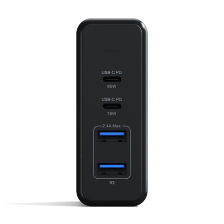 Satechi 108W 4-Port USB Type-C and Type-A Pro PD Desktop Charger