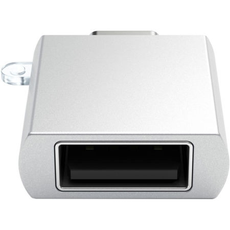 Satechi Aluminum USB 3.0 Type-C to Type-A Adapter, Silver