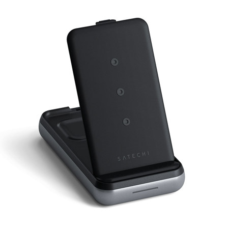 Satechi Duo 10000mAh Wireless Charger Power Stand, Space Gray