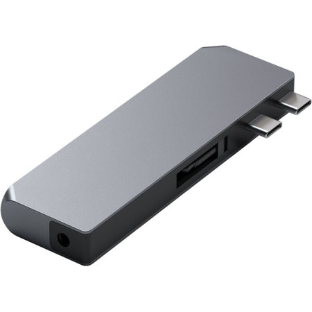 【色:スペースグレイ】Satechi USB-C Proハブ ミニ 6-in-2 Amazon | Satechi USB-C Proハブ ミニ 6-in-2 (スペースグレイ