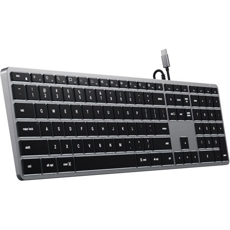 Satechi Slim W3 USB-C Wired Backlit Keyboard