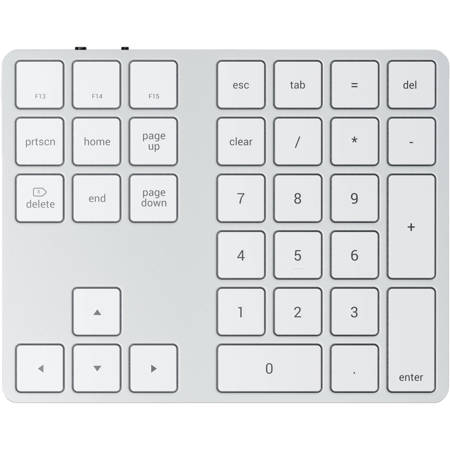 Satechi Bluetooth Extended Keypad, Silver