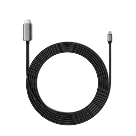 Satechi 6.43' USB-C to HDMI 2.1 8K Cable, Space Gray