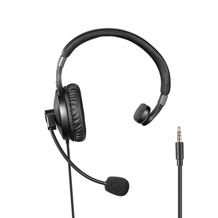 Saramonic WiTalk-LBH Wired Lightweight Backband Single-Ear Headset
