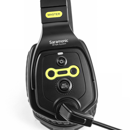 Saramonic WiTalk-WT2D 2-Person Wireless Intercom System with 2x Dual-Ear Headset