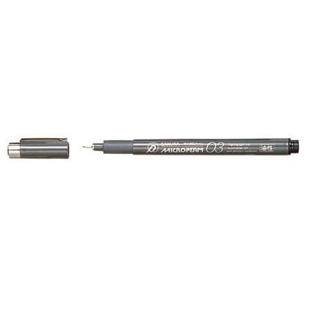 Sakura of America - Microperm 03 Pen 0.35MM - Color: Black.