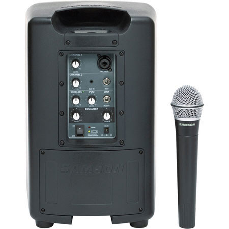 Samson SAXP40IW Portable PA Speaker with iPod Dock