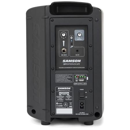 Samson Expedition Escape Rechargeable 2 Way Speaker System with Bluetooth